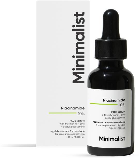 Minimalist 10% Niacinamide Face Serum for Acne Marks, Blemishes & Acne Prone Skin