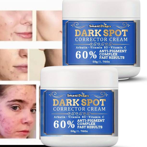 smartdrops Dark Spot Correction Anti Pigmented Skin Brightening & Lightening Cream (Pcs-2)