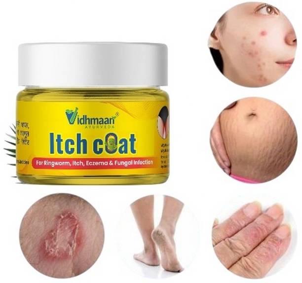 vidhmaan ayurveda ItchCoat Fast Relief Cream for Ringworm, Fungal Infection & Skin Itching Problems Pack of 1