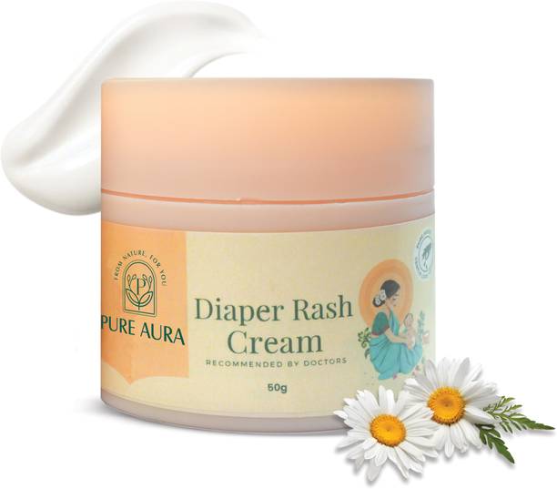 Pure Aura Baby Diaper Rash Cream | Ayurvedic Healing for Sensitive Skin |Chemical-Free