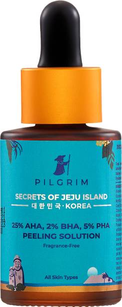 Pilgrim 25% AHA + 2% BHA + 5% PHA Peeling Solution for Exfoliation
