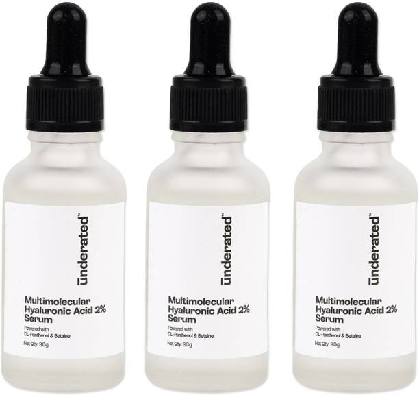 UNDERATED Multimolecular Hyaluronic 2% Acid Face Serum