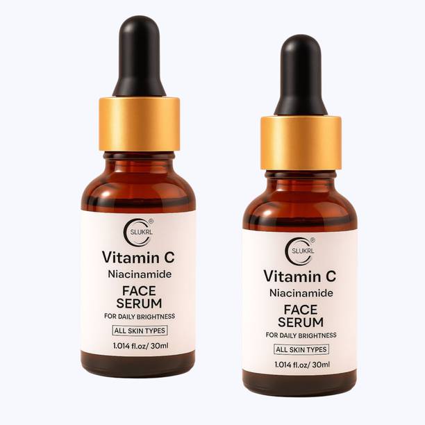 slukrl Vitamin C Niacinamide Serum for Bright & Clear Skin