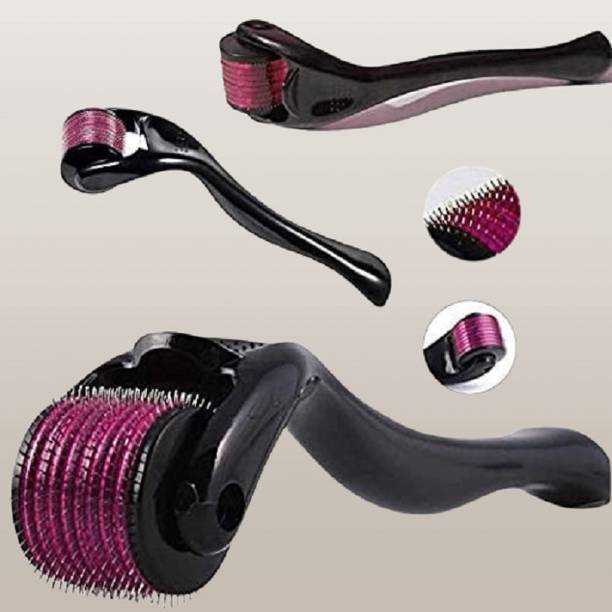 Ramya beauty care Tan Matters Derma Roller 540 Titanium Alloy Needles Promotes Beard & Hair Growth