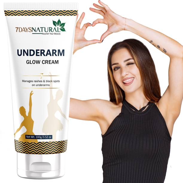 7days natural Dark Underarm & Brst skin Whitening Cream For Lighten and Brighten Skin (100 g)