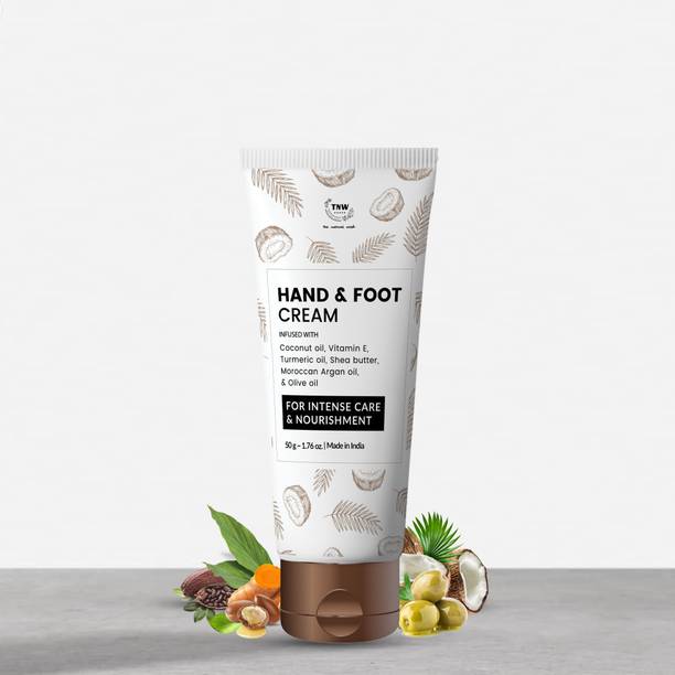 TNW - The Natural Wash Hand & Foot Cream | Vitamin E & Shea Butter | Non-sticky