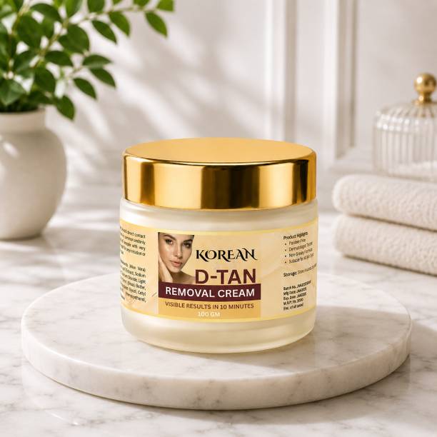 VITRACOS Korean Skin Brightening D-Tan Cream for Face & Body Care