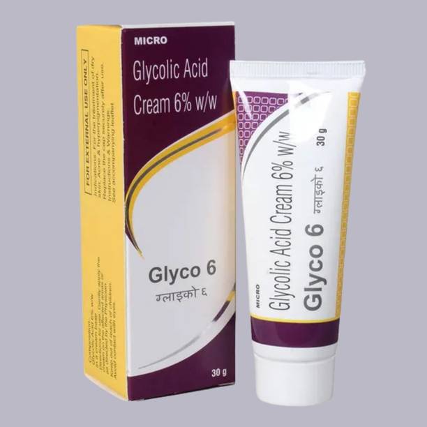 Glyco Glycolic 6 Cream With Exfoliating And Hydrating Formula