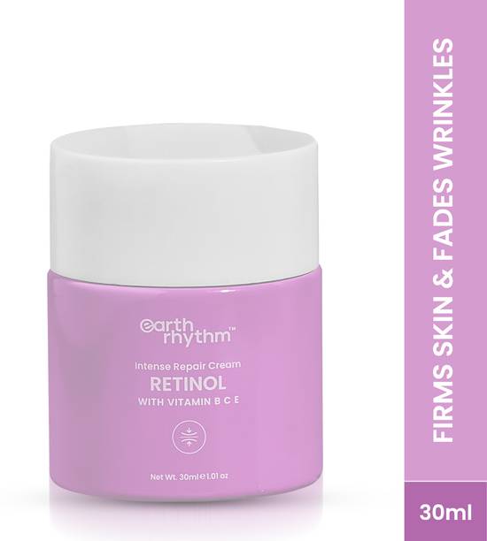 अर्थ रीदम Night Cream with Retinol, Vit B,C & E, Repair Damage Skin, for All Skin Type