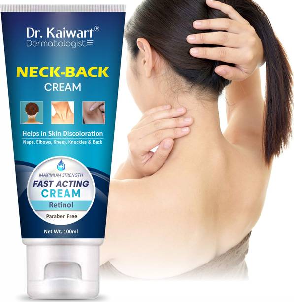 Dr. Kaiwart Neck Back Cream for Dark Body Parts like Neck, Ankles, Knuckles, Armpits, Thighs & Elbows | Exfoliant