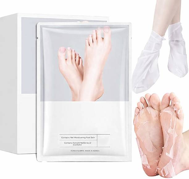 rutva Glycolic Foot Mask | Deep Exfoliation | Cracked Heels & Rough Skin Treatment