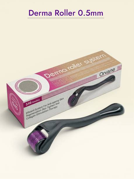 Orvane Stainless Steel Derma Roller for Hair & Beard Growth