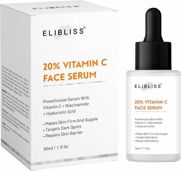 ELIBLISS 20% Vitamin C Serum for Brightening, Repairs, Hydrating, Firming & Anti-Aging