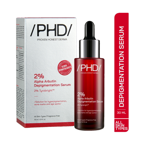Proven Honest Derma /PHD/ 2% Alpha Arbutin Depigmentation Serum with 2% Tyrobright