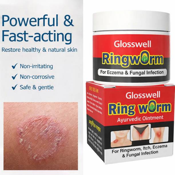glosswell Ayurvedic Antifungal Ointment for Ringworm Treatment and Skin Protection