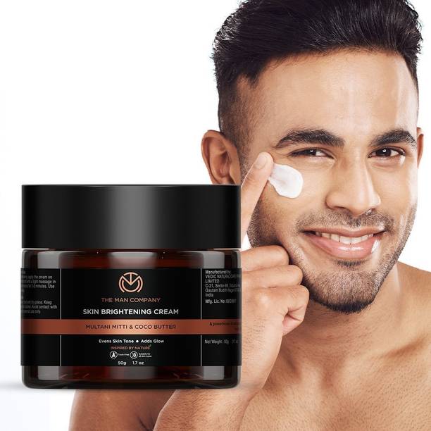 THE MAN COMPANY Skin Brightening Cream Multani Mitti Coco Butter Defence Theory