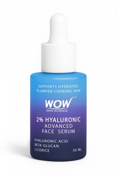 WOW SKIN SCIENCE 2% Hyaluronic Acid Hydrating Face Serum with Beta Glucan