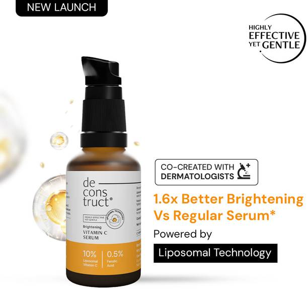 Deconstruct 10% Vitamin C Serum for Brightening With Liposomal Technology | Non-Irritating