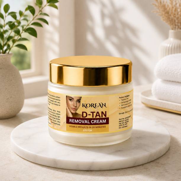 VITRACOS Korean Skin Brightening D-Tan Cream for Face & Body Care