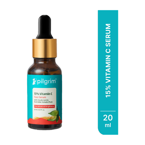 Pilgrim 15% Vitamin C Face Serum with ferulic acid and australian kakadu plum