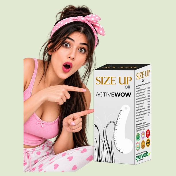 Active Wow SIZE UP OIL Herbal Topical Care Formula for Men