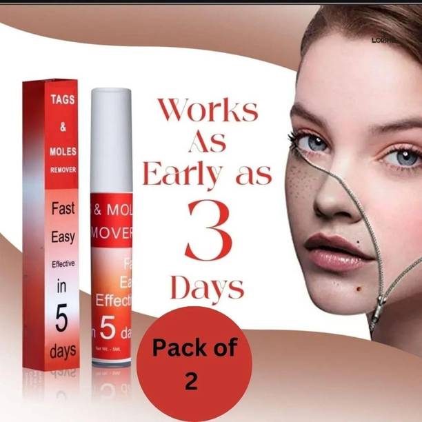 LORSHEL mole remover natural painless formula for removing dark skin moles