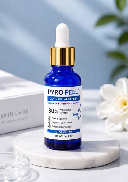 pyro peel Pyro Peel Glycolic Acid Peel 30% – 30ml/Pyro Peel 30% Glycolic Acid Exfoliating Peel – 30ml/l Skin Renewal & Brightening Peel