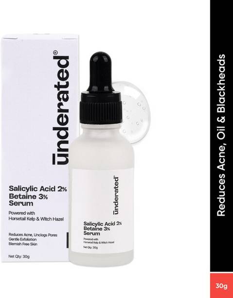 UNDERATED Salicylic Acid 2% Betaine 3% Serum