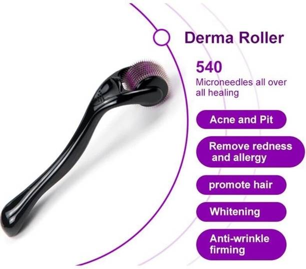 Easymart Derma Roller with 540 Titanium Alloy Micro Needles 1.0 mm