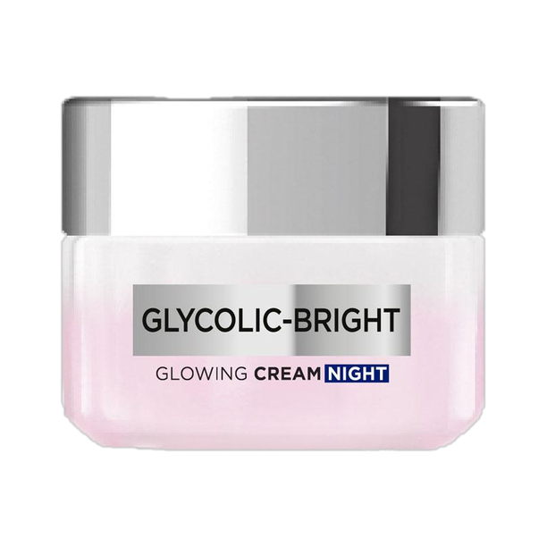 L'Oréal Paris Glycolic Bright Night Cream For Brightening Skin & Dark Spot Reduction