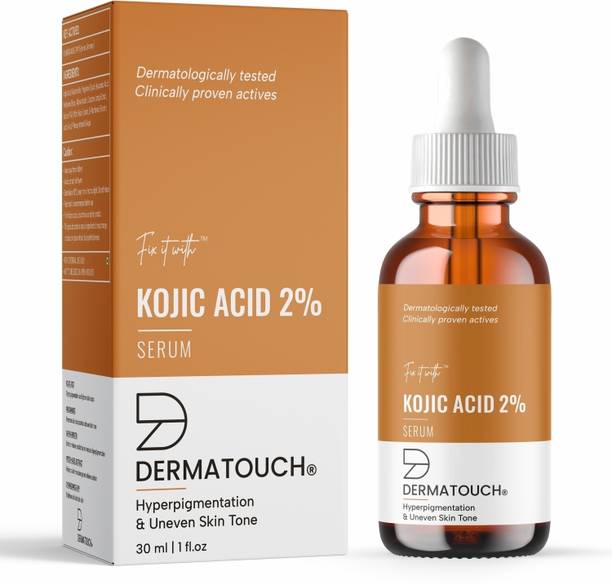 डर्मा टच Kojic Acid 2% Serum | Best For Hyperpigmentation & Uneven Skin Tone