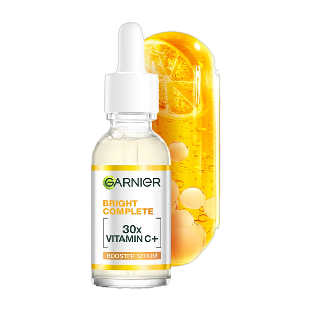गार्नियर Vitamin C + Face Serum for Skin Brightening with 2% Niacinamide & 0.5% BHA