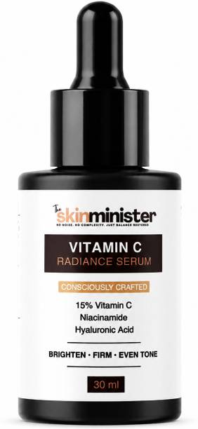 THE SKIN MINISTER Vitamin C Face Serum for Brightening and Hydrating & Glow for All Skin Type