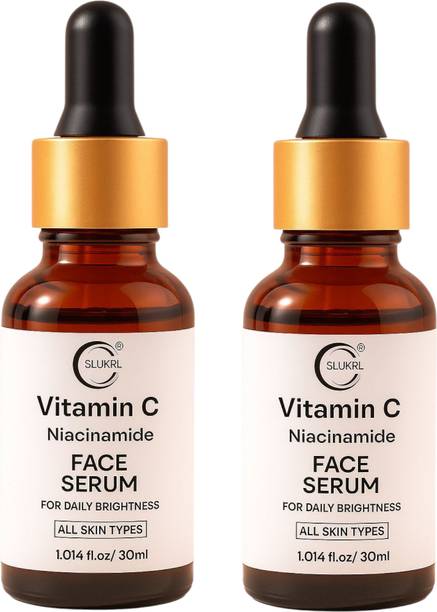 slukrl Vitamin C Serum with Niacinamide for Oily Skin
