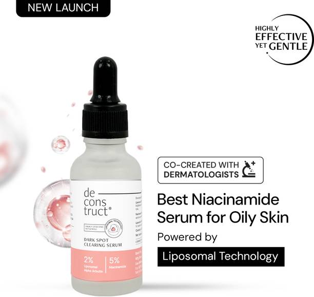Deconstruct 5% Niacinamide Serum for Oily Skin+2% Alpha Arbutin With Liposomal Technology