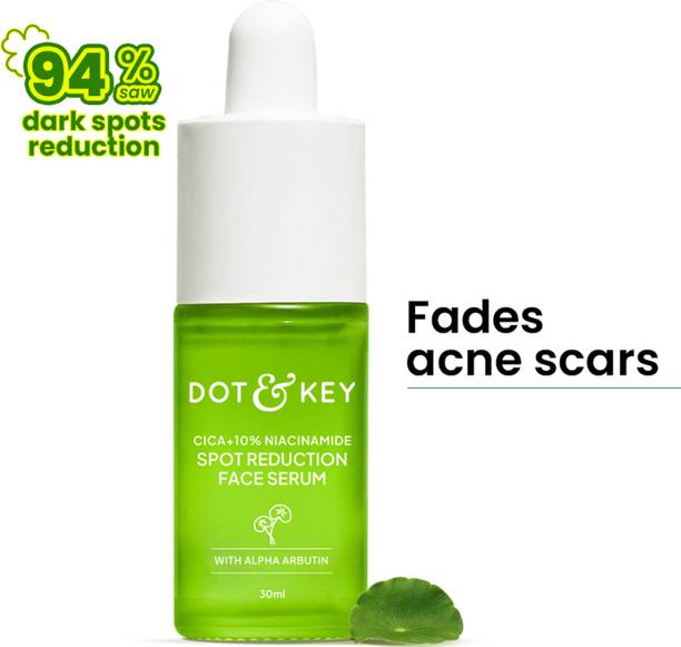 Dot & Key 10% Niacinamide+Cica Face Serum, For Dark Spot Oily Acne Prone Skin
