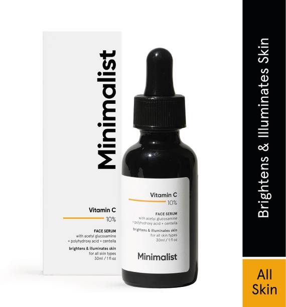 Minimalist 10% Vitamin C Serum for Skin Brightening, UV Damage & Glow (Stable)