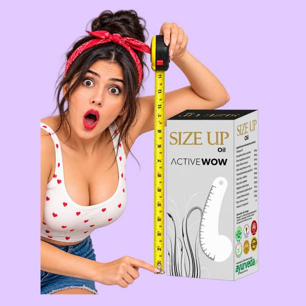 Active Wow SIZE UP OIL Premium Ayurvedic Wellness Essentials