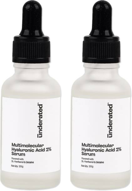 UNDERATED Multimolecular Hyaluronic 2% Acid Face Serum