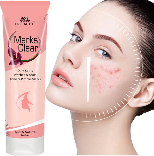 INTIMIFY Dark Spot Corrector Cream, Pimple Clear Cream, Acne Scar Removal For Women & Men