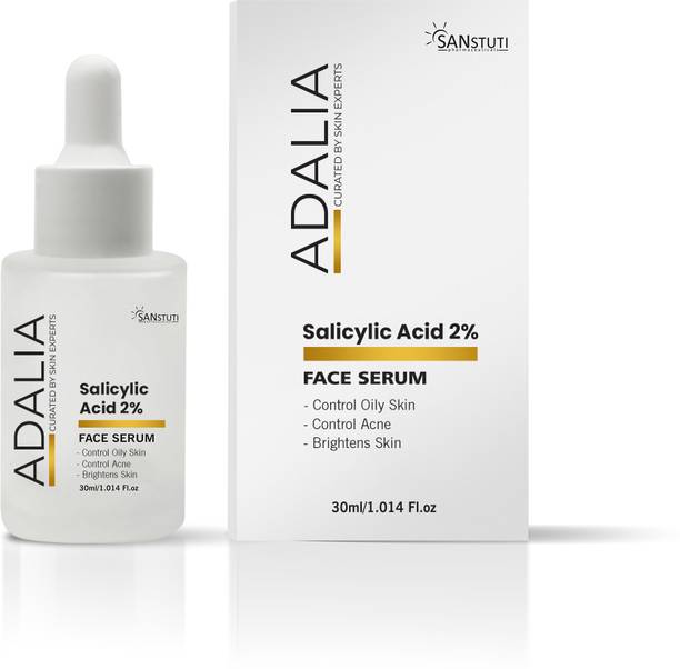 Adalia 2% Salicylic Face Serum for Acne & Oil Control | Brightens Skin & Prevents Breakouts | Lightweight, Quick-Absorbing Formula for Men & Women | For All Skin Types | 30ml