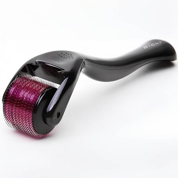 Bione Derma Roller 0.5mm Microneedles for Hair and Beard Growth