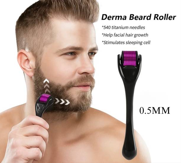 krurotza 0.5mm with 540 Titanium Derma Roller For Anti-aging, Anti-wrinkle, Acne Scar Removal