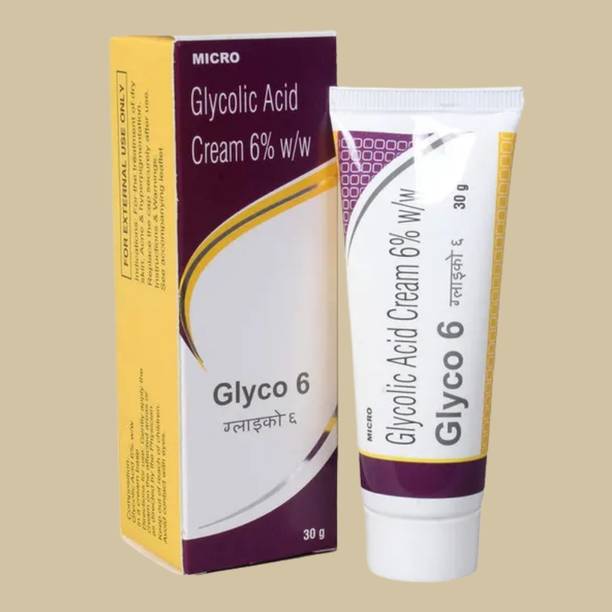 Glyco Glycolic 6 Cream For Skin Conditioning And Moisture Balance