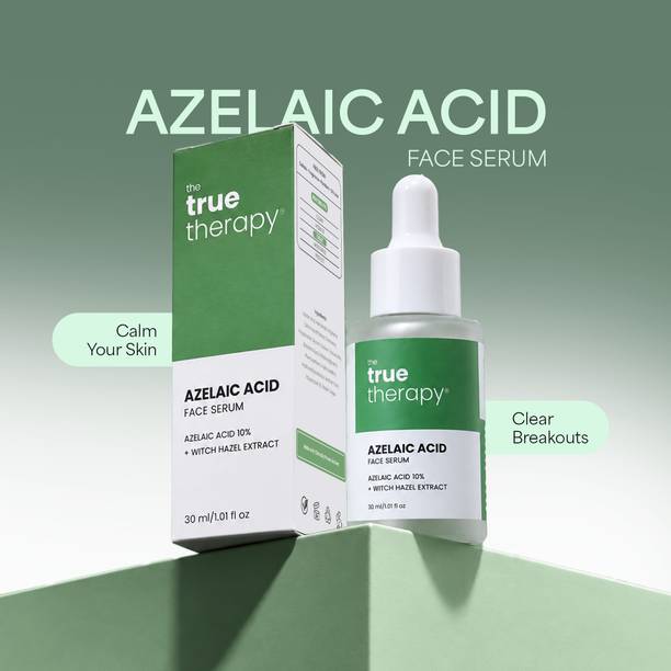 The True Therapy Azelaic Acid 10% Face Serum with Niacinamide and Hazel Extract