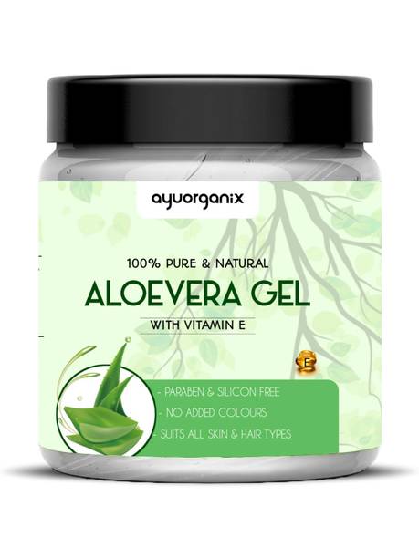 AYUORGANIX Pure Aelovera Gel With Vitamine E