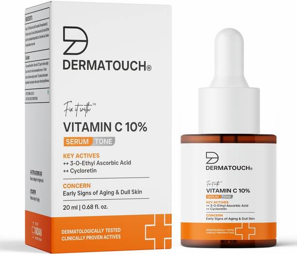 Dermatouch Vitamin C 10% Serum with Cycloretin – Brightening, Firming & Anti-Aging Face Serum