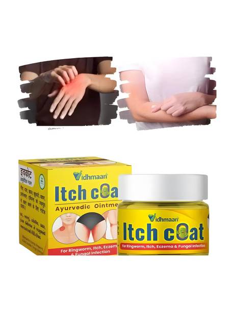 vidhman Ayurvedic ITCH COAT Anti FunGal Ointment - Effective for and Fungal Infections (Pack of 1)