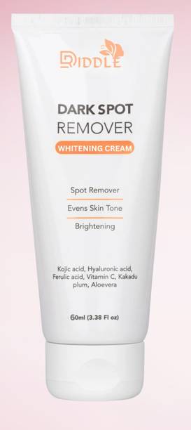 DRIDDLE Dark Spot Remover Whitening Cream with Kojic Acid & Vitamin C 60ml Formula