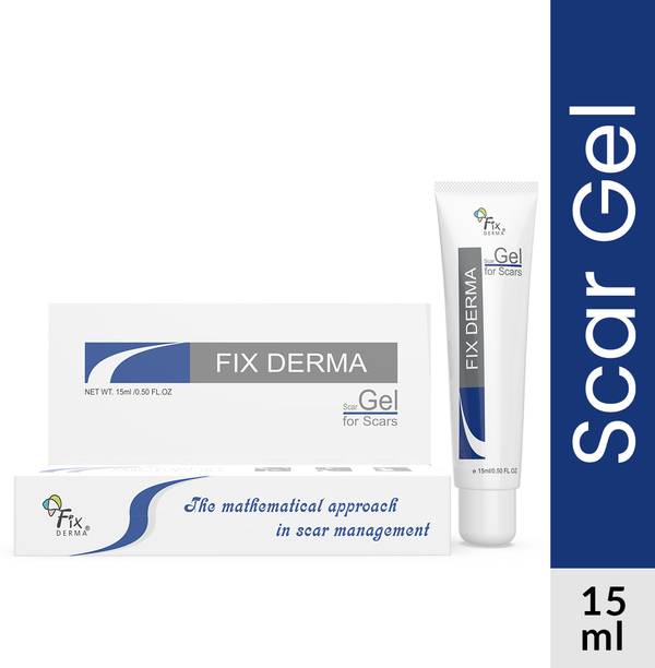 Fixderma Scar Gel, Reduces Acne Scars, Surgery Scars, Injury Scars, Burn Scars